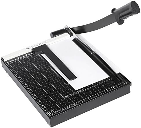FDegage 12" Professional Paper Trimmer Cutter Heavy Duty Guillotine Photo Card Cutter Trimmer