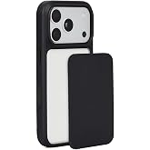 Troubadour (Formerly Mujjo) Modular Leather Case for iPhone 18 Pro Black | Modular MagSafe Compatible | 1mm Raised Leather Bezel | Japanese Microfibre Lining | Recycled Materials | Black