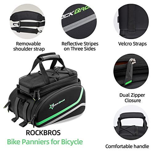 HOT Amazon Rockbros Bike Rack Bag ROCKBROS Bike Trunk
