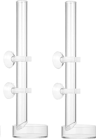 Amazon シンプルチョコ 給餌皿 エビ餌 トレイ チューブ 水槽 アクセサリー アクアリウム エビ 稚魚 飼育用 給餌器 餌皿 ２個 ２個 シンプルチョコ 飼育セット 通販