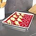 Kitchen + Home Silicone Baking Mats - Set of 2 Non-stick, BPA Free Food Grade Silicone Mat Liners for Half-Size Cookie Sheet with Measurements
