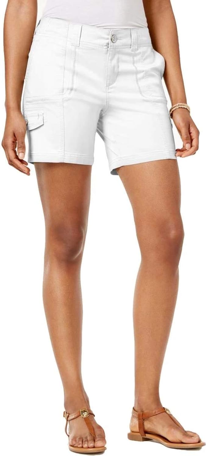 expandable waist cargo shorts