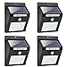 Teclan Solar Lights, 38 LED Wireless Waterproof Solar Motion Sensor Light, Outdoor Security Night Light for Garden, Yard, Wall, Patio, Deck, Steps with Motion Activated Auto On/Off (2-Pack)