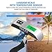 Recat Digital Hanging Luggage Scale with Temperature Sensor, Rubber Paint, 110 Pounds, Silver (1 Pack)