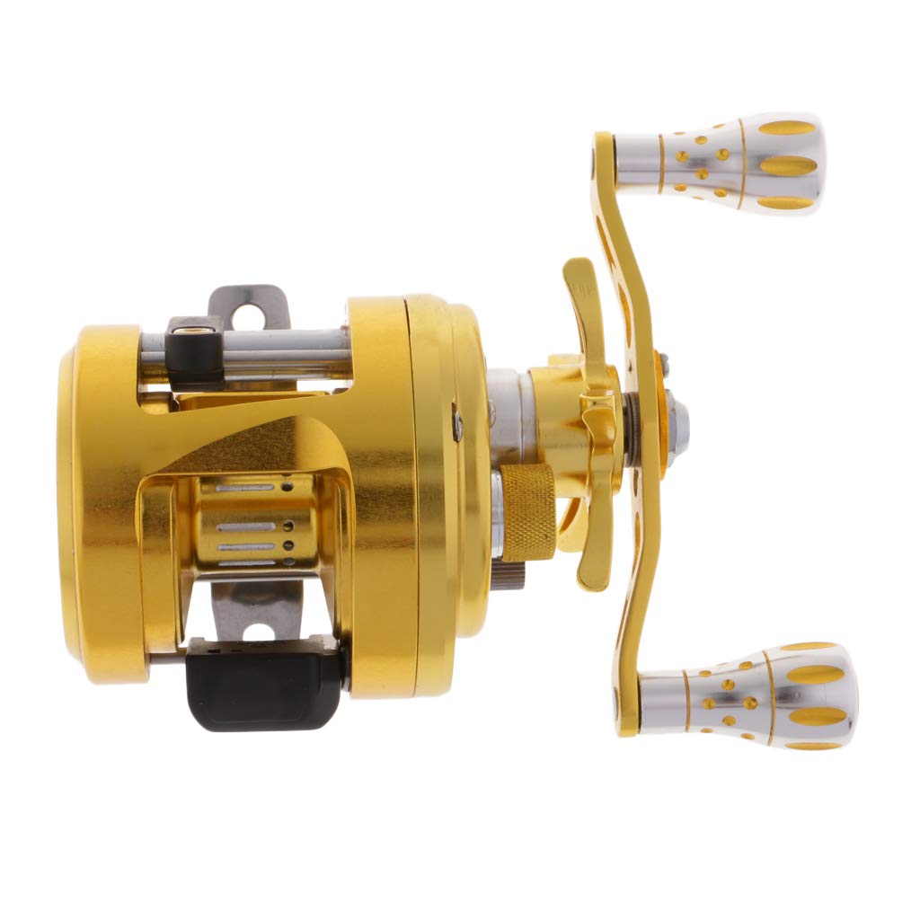 P Prettyia ベイトリール ドラムリール 11 1 5 9 1 抗力6kg 調整可能 大容量 左 右手選 右手 B07kmt86dh ベイトリール 品質が完璧 Blueparadise Chania Com