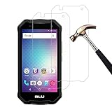 [Pack of 2] Gzerma for BLU Tank Xtreme 5.0 Screen Protector, High Definition (HD) Clear, Shockproof, [Case Friendly] and Easy to Install Protective Film for BLU Tank Xtreme 5.0