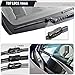 ANRDDO Wipers Factory Replacement For GMC Acadia Chevy Malibu Traverse Saturn Aura Outlook VW Tiguan Range Rover Evoque Original Equipment Windshield Wiper Blades Set - 24