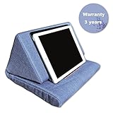 Tablet Pillow Holder,Bagvhandbagro For Galaxy And IPad, Mini Tablet Computer Holder Sofa Reading Stand, Self Standing Or Use on Lap, Bed, Sofa, Couch. Color Blue