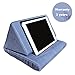 Tablet Pillow Holder,Bagvhandbagro For Galaxy And IPad, Mini Tablet Computer Holder Sofa Reading Stand, Self Standing Or Use on Lap, Bed, Sofa, Couch. Color Blue