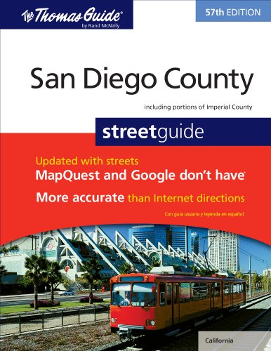 The Thomas Guide San Diego County Streetguide, California (Thomas Guide San Diego County Including Imperial County Street Guide & Directory) by Thomas Guide