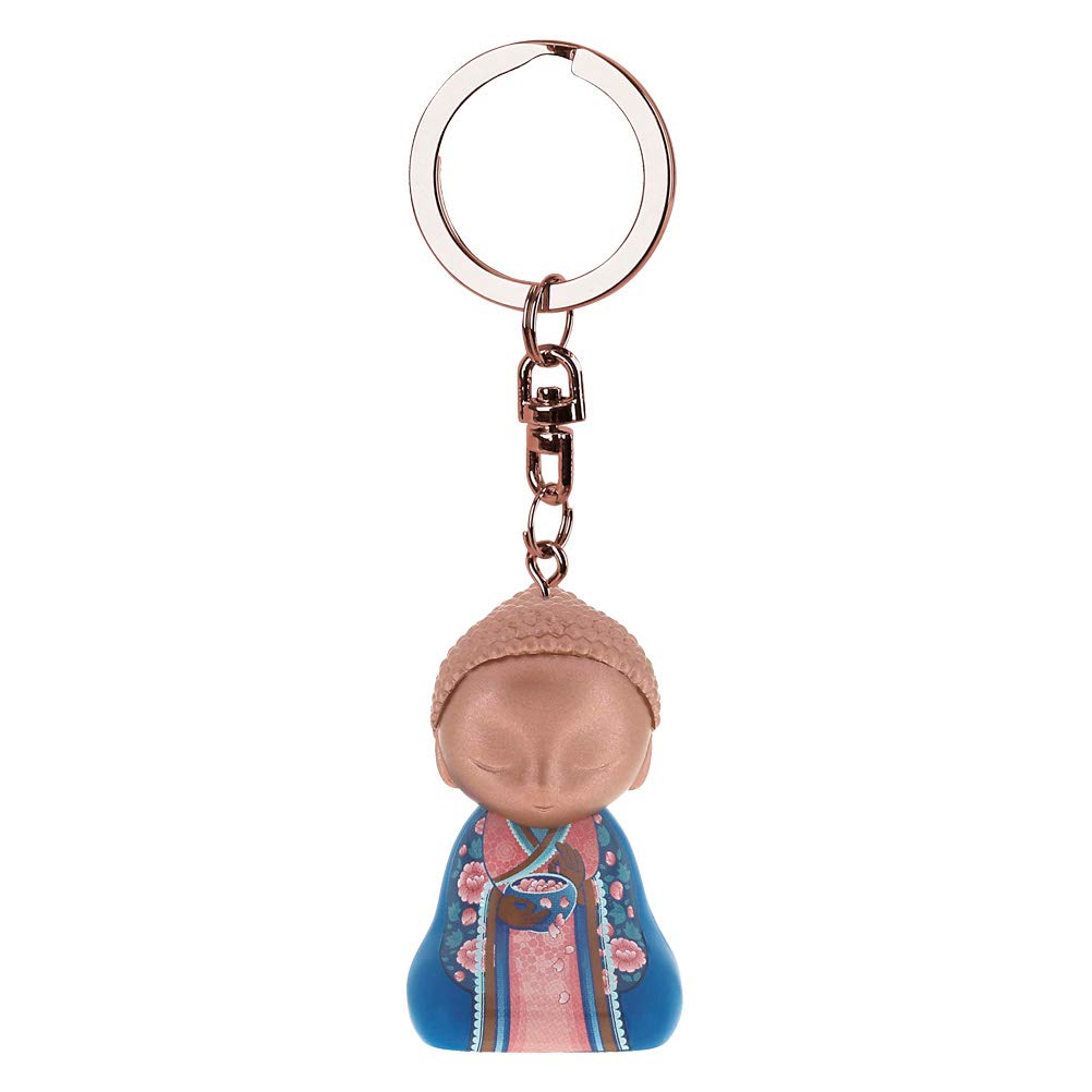LITTLE BUDDHA Women's Keychain, Multicoloured, 4.5 cm, Multicolored, One size