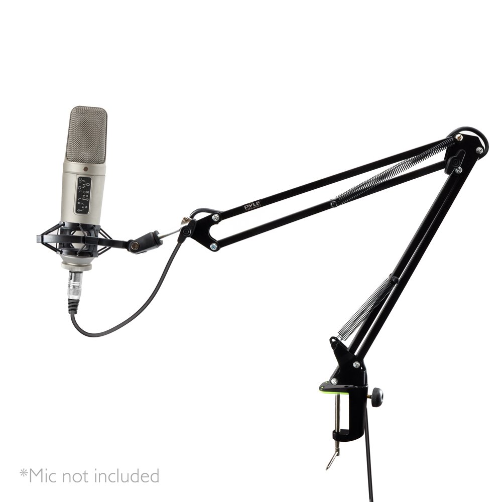 Pyle PMKSH01 Suspension Boom Scissor Microphone Stand/Studio Ra... Free