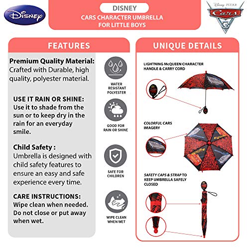 3 Disney+Lightning+Rainwear+Character+Umbrella