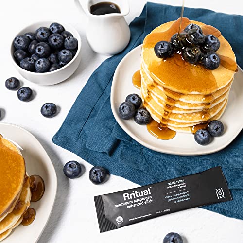 Rritual Superfoods Reishi Relax Stick Pack, Mushroom Adaptogen Enhanced