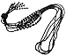 1920’s Flapper Gatsby Necklace Long Black Multitier Tassel Beads Pendant Art Deco Jewelry