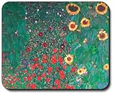 Klimt - Sunflowers Mouse Pad - By Art Plates