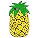 iPhone SE Case, MC Fashion Cute Vivid 3D Summer Fruit Pineapple Soft Silicone Phone Case for Apple iPhone 5/5S/SE (Pineapple)