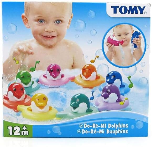 Toomies Do Re Mi Dolphins Bath Toy Educational Musical Toy