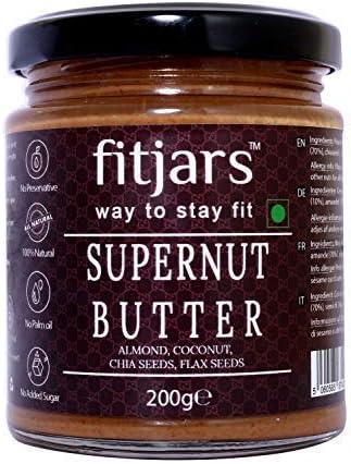 FITJARS Supernut Butter (Coconut/Almond/Chia/Flax), 200 G
