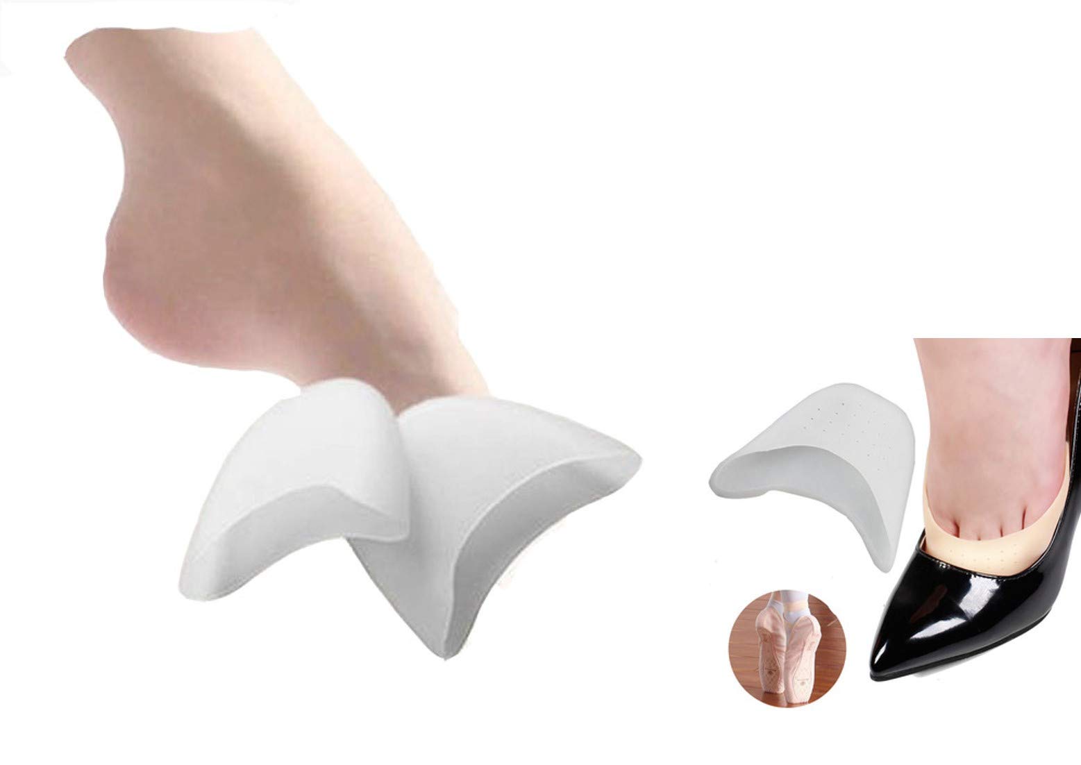 Soft Silicone Gel Toe Protector Protection Toe mitt. Pointe Work, Ballet, Athlet