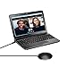 eBerry Boundary Condenser Microphone, USB Plug Omnidirectional Desktop Conference Meeting Mic with 9.6ft Cable for Teleconferencing, Meetings & Desktop Computer Use - Dimension:2.7 x 2.7 x 0.6 inch