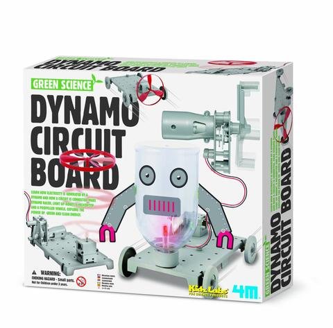ScienceLAB 4M Green Science - Dynamo Circuit Electricity Kit