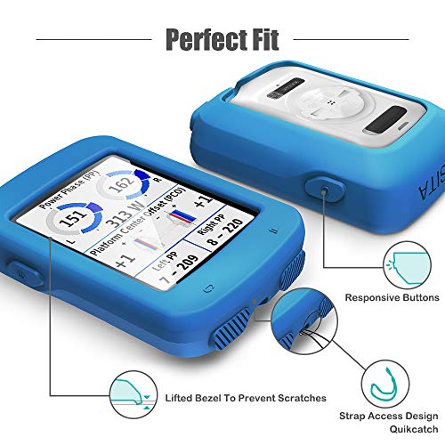 image for TUSITA Case for Garmin Edge Explore 820 - Silicone Protective Cover - 