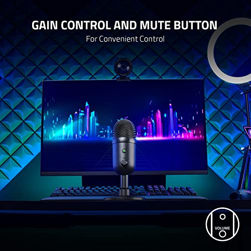 Razer Seiren V2 X USB Condenser Microphone for Streaming and Gaming on