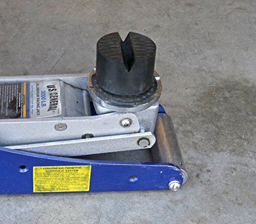 TMB Motorsports 2 Pack V-Groove Rubber Universal Floor Jack Pad Adapter - Thumbnail 6