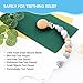 Silicone Pacifier Clip,Baby Boy Teething Beads Pacifier Holder Binky Clip for Teething Toy, Teethers, Soothie, Mam Pacifier Bibs