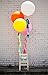 Kangkang@ 10 Packs Large White Balloons 18'' Latex Wedding Photos Party Balloons