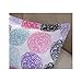 1 X Full/queen Reversible Comforter Set Pink Teal Purple Bedding Teen Girls Pillows by Mi-Zone