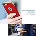 Qissy iPhone 7 Plus Case, Ultra-Thin Hard Matte Shockproof 3 In 1 Ring Holder Kickstand PC Electroplate Cover Anti-Scratch iPhone 7 Plus 5.5