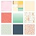 Cute 6x6 inch Patterned Paper Pad for Crafting with 36 Dear Lizzy Lucky Charm Designs by American Crafts. Ideal for Cardmaking