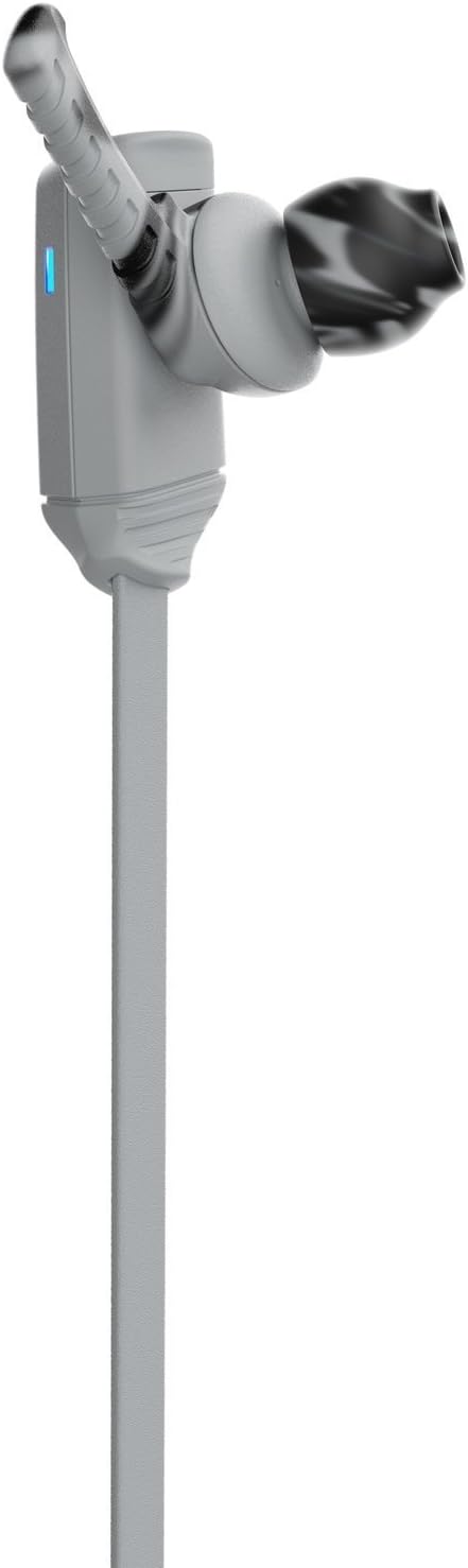 Amazon Com Skullcandy Xtfree Bluetooth Wireless Sweat Resistant Earbud With Microphone Lightweight And Secure Fit 6 Hour Rechargeable Battery Pureclean Tech To Keep Earbuds Fresh Gray Red Swirl Electronics