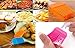Bekith Silicone Basting Pastry & Bbq Brushes (Set of 4, Colorful), Heat Resistant Kitchen Utensils - Dishwasher Safe- Soft and Flexible- Essential Cooking Gadget, Bakeware Tool and Culinary Equipment