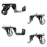 Rage Powersports SNO-1508-WHLS Snowmobile Lift Wheel Set