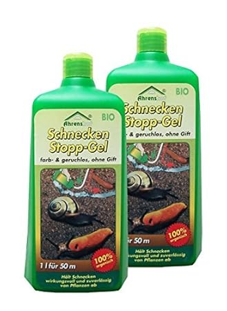 2 x Schnecken Stopp-Gel 1l, Schneckenstop, Schneckenabwehr, Schneckensperre