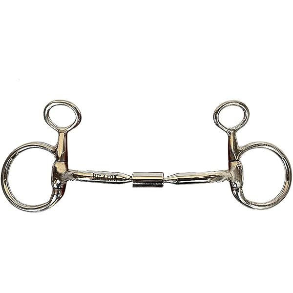 Metal Chain Bit Stainless Steel Horse Bit Hilason Sweet Iron Chain Bit With Stainless ...