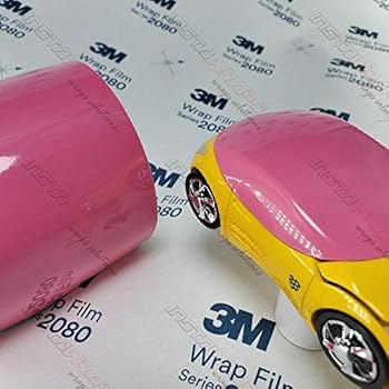 3M 1080 Gloss Hot Pink | G103 | Vinyl CAR WRAP Film (5ft x 1ft (5 Sq/ft)) w/Free-Style-It Pro-Wrapping Glove