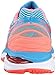 ASICS Women's Gel-Cumulus 18 Running Shoe, Aquarium/Flash Coral/Blue Jewel, 9 M US