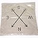 Pillow Cover,Haoricu Sofa Bed Home Compass Print Pillow Cover Cushion Case Pillowcase Hidden Zipper Closure