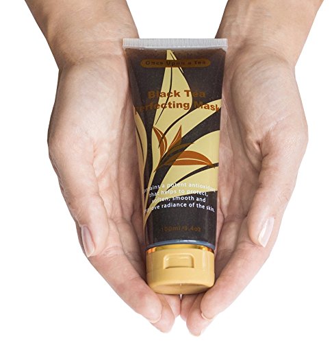 Black Tea Perfecting Facial Mask, Evens Skin Tone, Reduces Pores & Wrinkles. Moisturizing, Improves Overall Complexion, Best Antioxidant, Anti-Aging, Cooling Treatment. Cleans & Soothes Face - Thumbnail 5