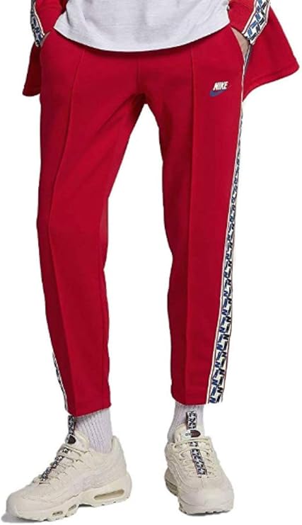 nike sportswear taped pant poly