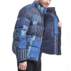 Levi's Men's Bubble Puffer, Print, XX-Large