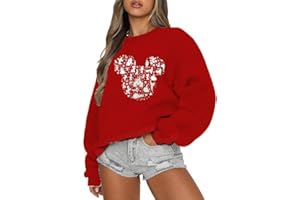 kecukqay Magic Kingdom Castle Sweatshirts For Women Castle Fairy Graphic Sweatshirt Family Holiday Vacation Casual Pullover
