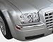 Chrysler 300 Chrome Front Bumper Top Covers 2 PCS 2005, 2006, 2007, 2008, 2010