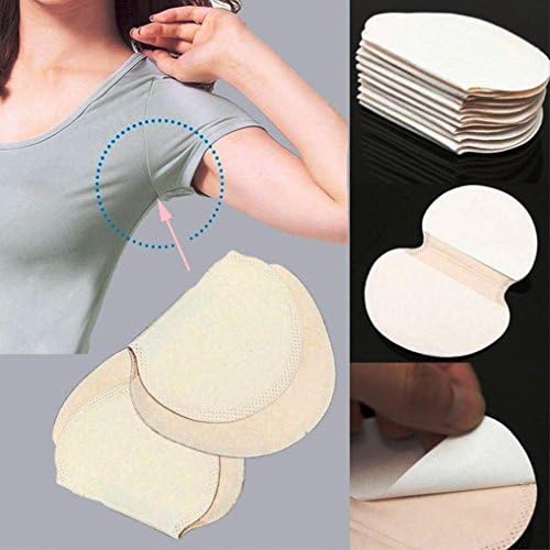 HANYI 30pc Underarm Adhesive Absorb Sweat Pads Armpit goodbye Antiperspirant Deodorant Deodera