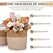 Extra Large Woven Jute Storage Baskets | 17