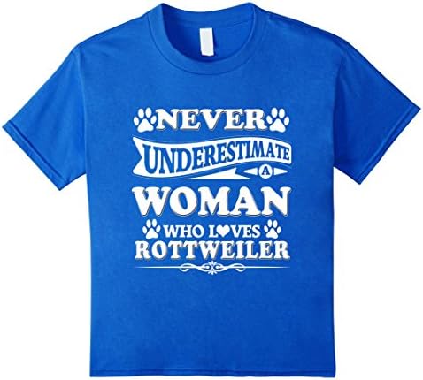 unisex-child Rottweiler Shirt Dog Mom Tee For Women Men Kids Dad T Shirt 6 Royal Blue